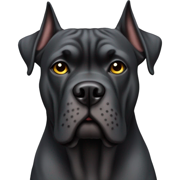 Cane corso pointy ears emoji