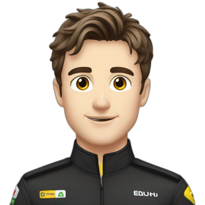 charles leclerc flirty emoji