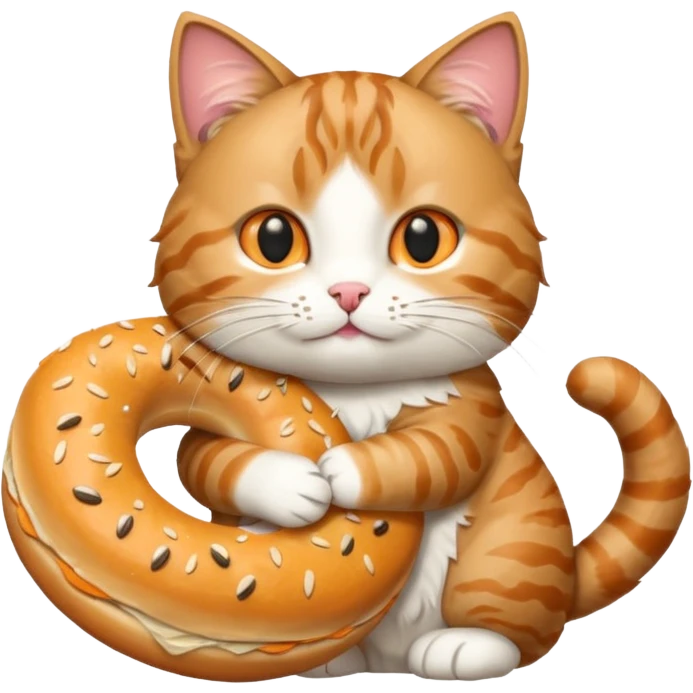 Kedili simit emoji