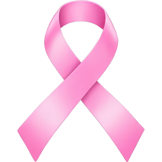 Pink ribbon emoji