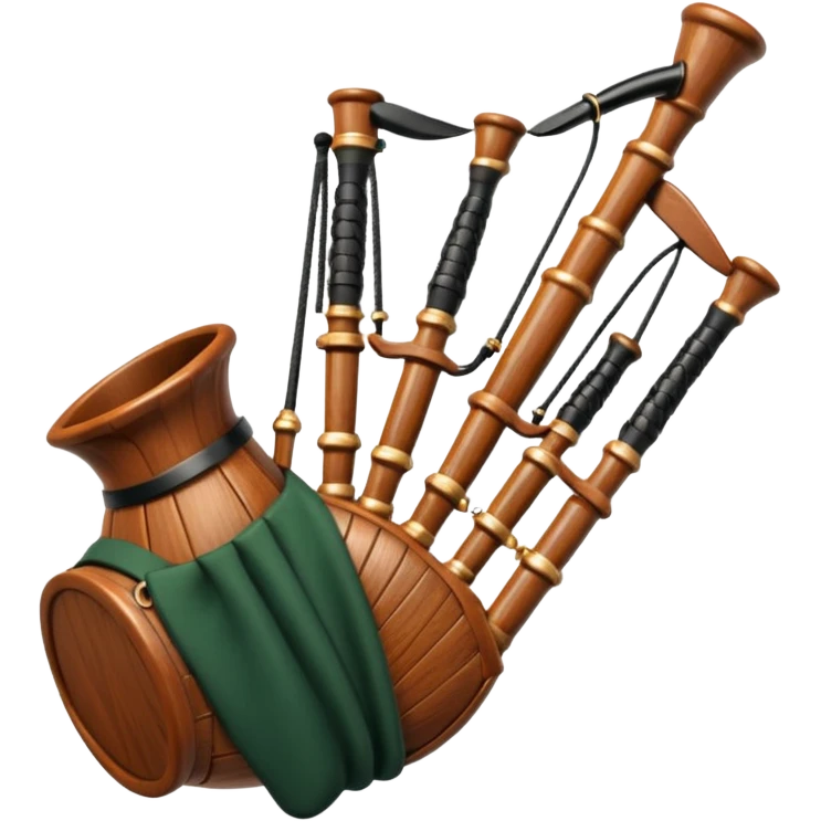 Scottish bagpipes emoji