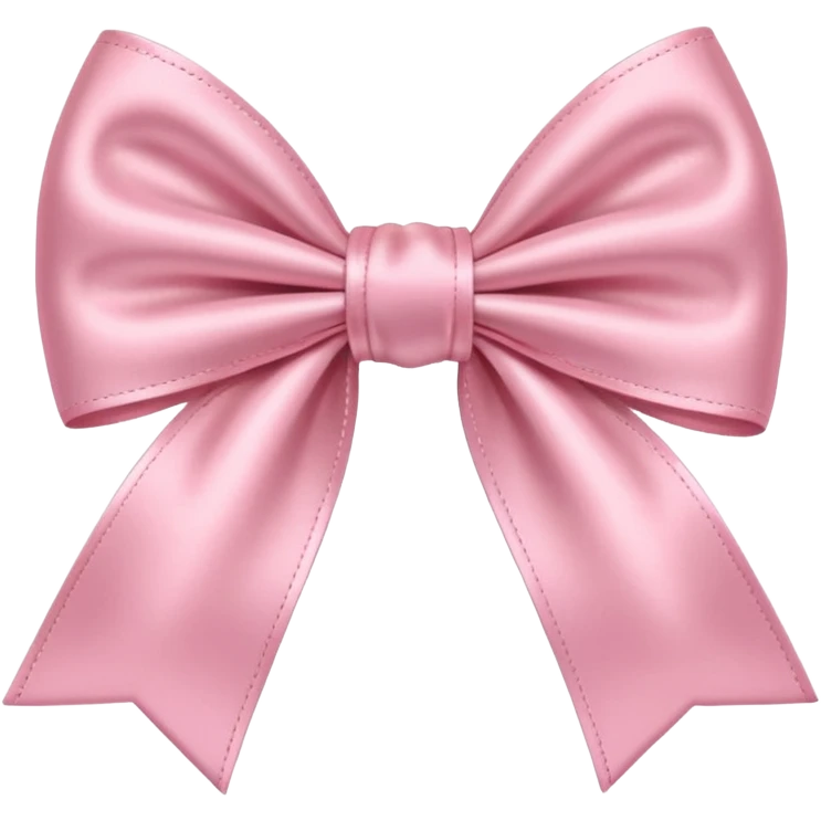 Baby Pink bow  emoji