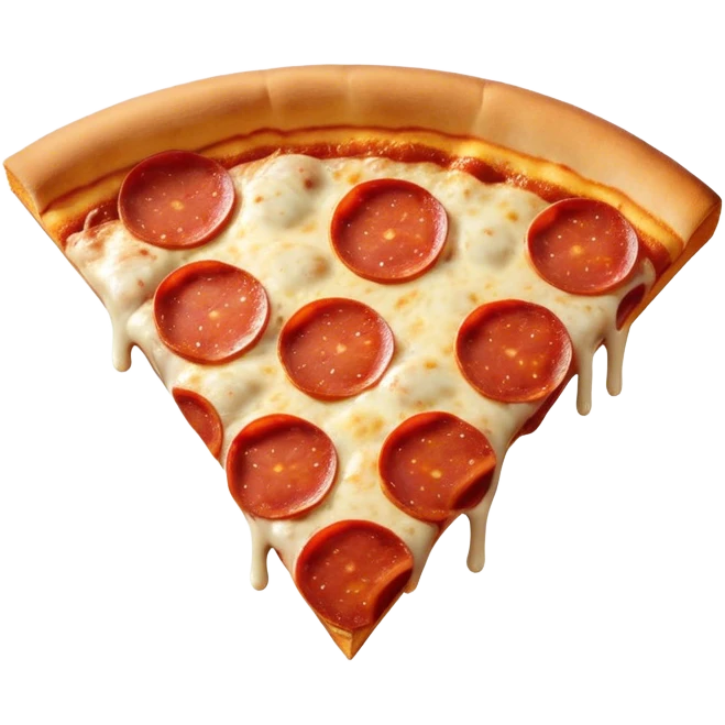 A slice pizza  emoji