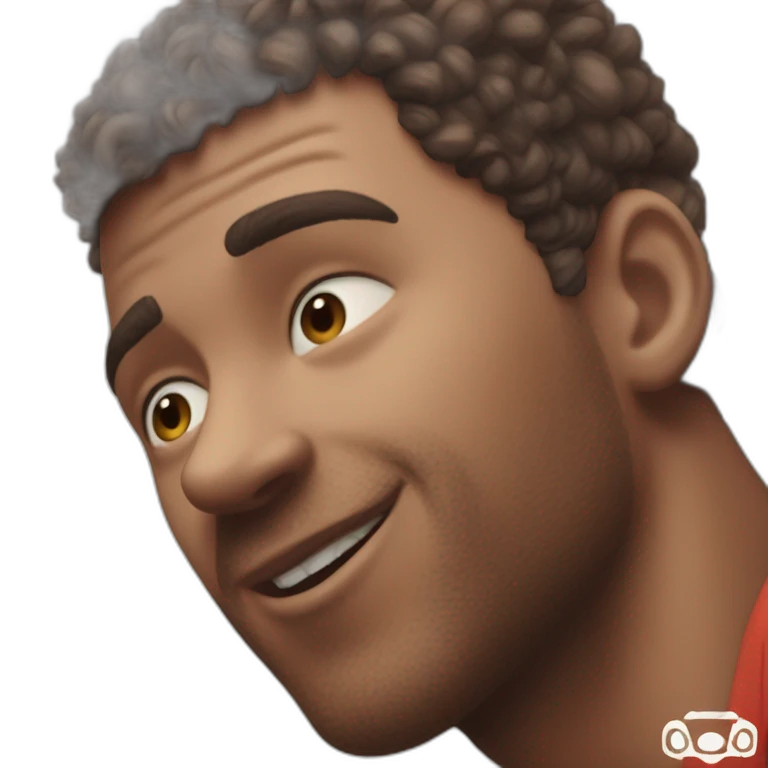a photo of a correndo de um homem aranha soltando teia emoji