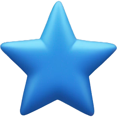 blue star emoji