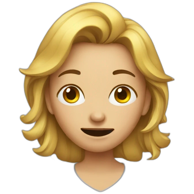 Drunk woman emoji