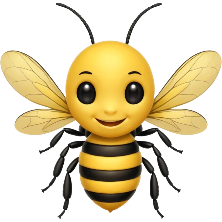 Cute bee emoji