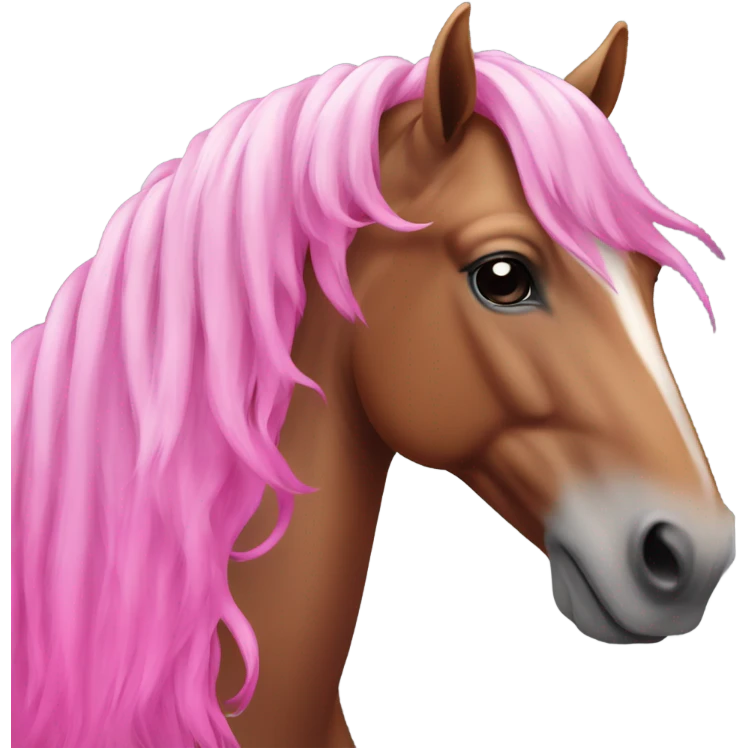 Pink horse  emoji