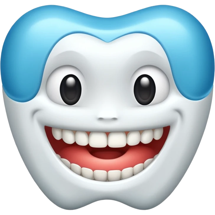 real teeth emoji