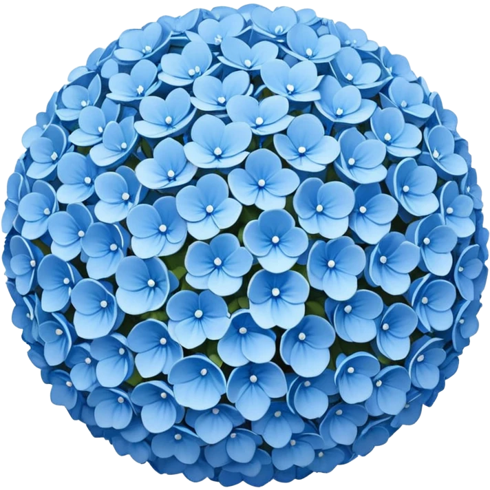 hydrangea emoji