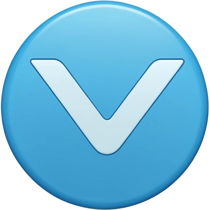 Синия галочка с тик тока emoji