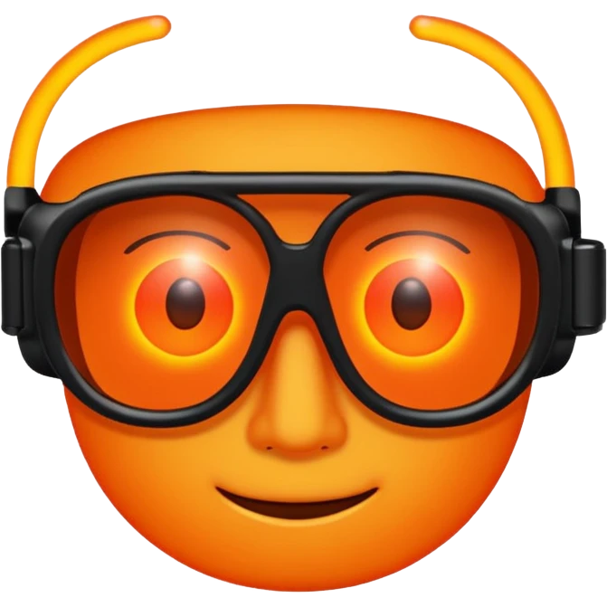 thermal vision glasses emoji