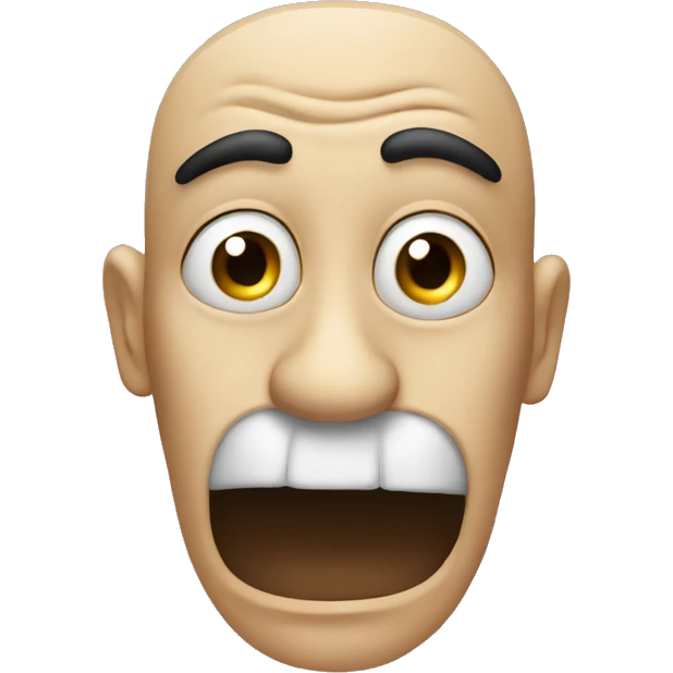Nose and stink smell emoji