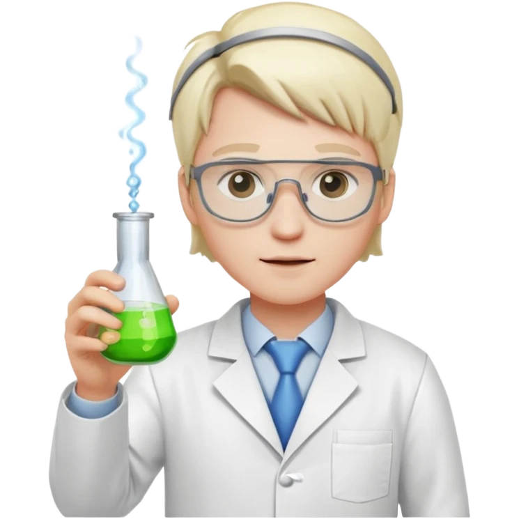 Quantum chemist emoji