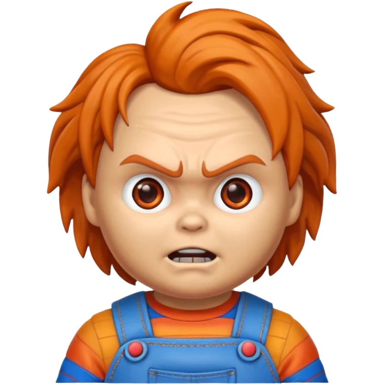 Un emojin de chuky emoji