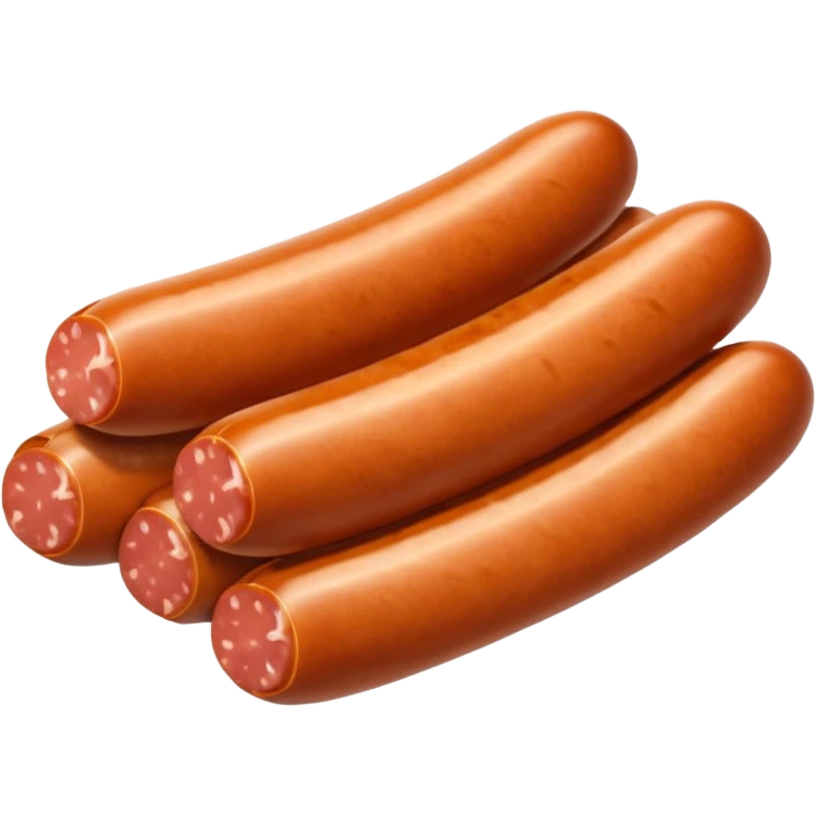 sausages cutted in slices  emoji