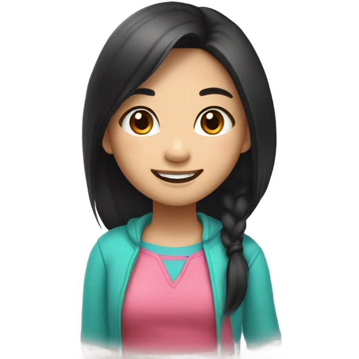 cute asian girl emoji