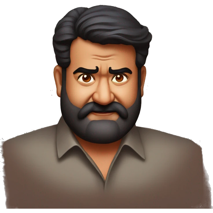 Indian actor mohanlal emoji