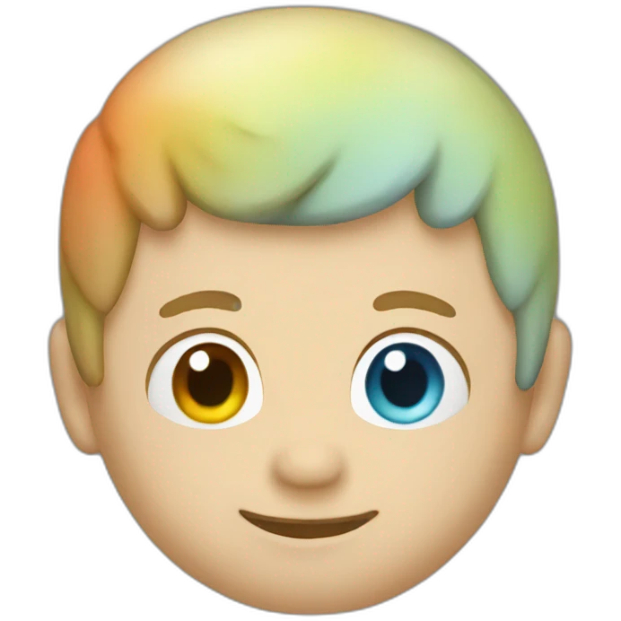 Chat multicolor emoji
