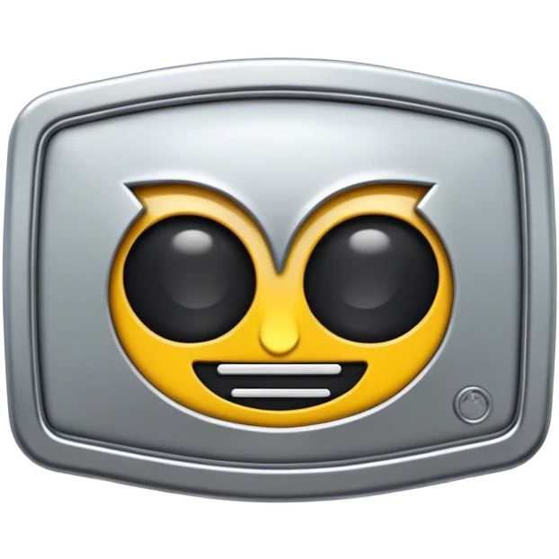 metal belt buckle emoji