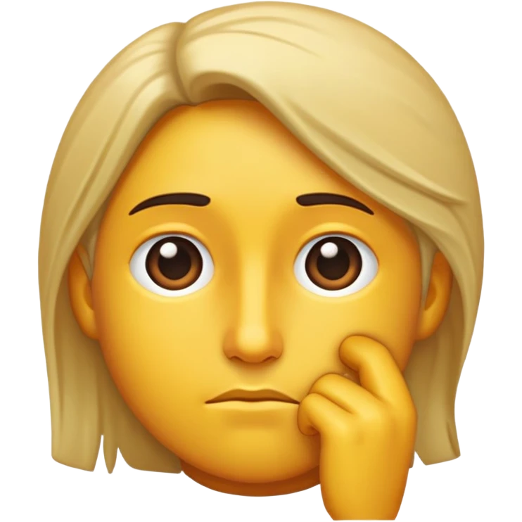 Hmm maybe emoji