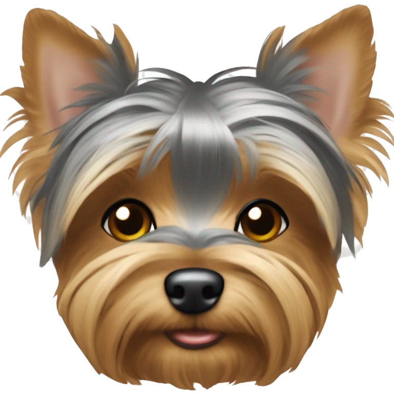 Male Yorkie ￼ emoji