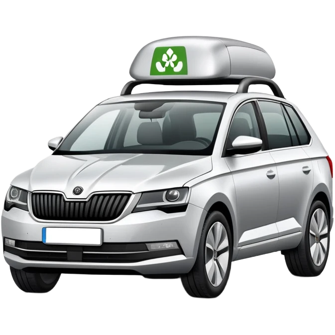 Cartrip with skoda enyaq emoji