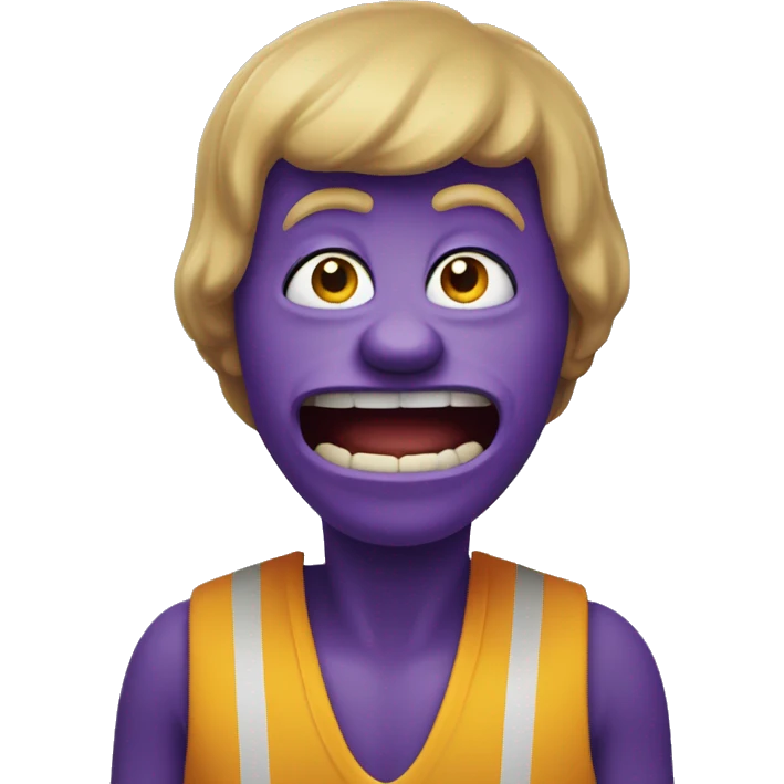 Grimace from McDonald’s  emoji