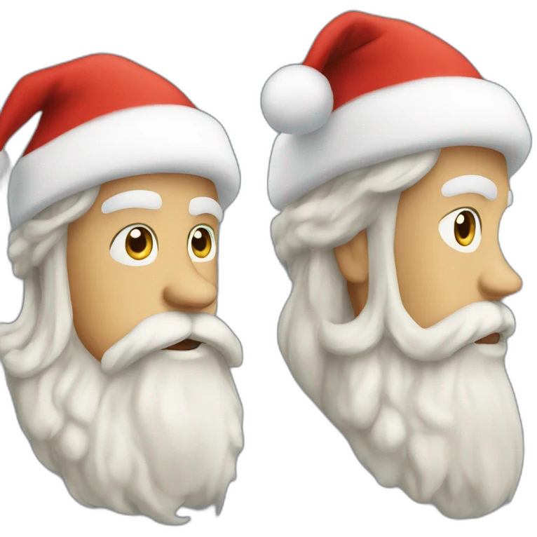 Santa Youtuber emoji