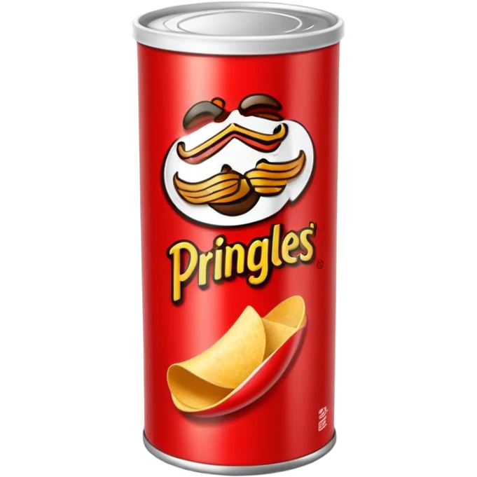 The pringles logo emoji