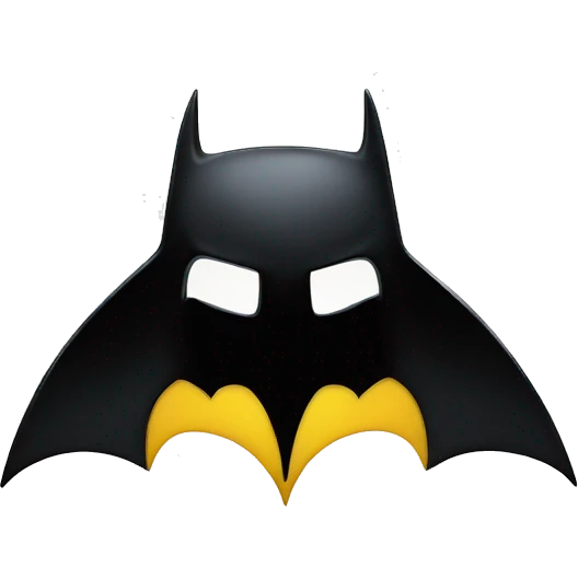 batman logo emoji