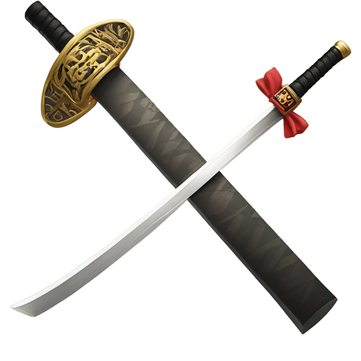 Samurai sword emoji