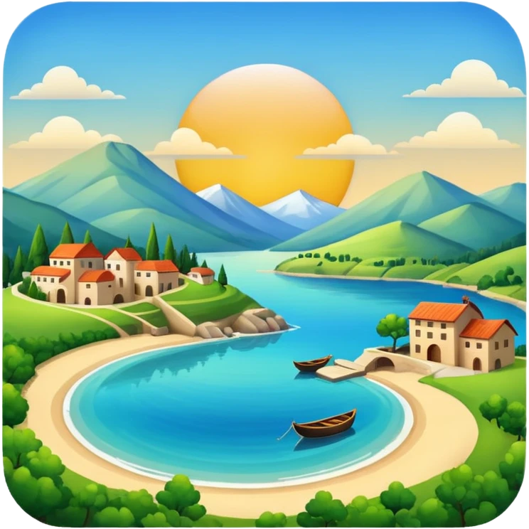 beautiful view emoji