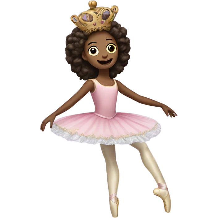 ballet dancer clara with the nutcraker emoji