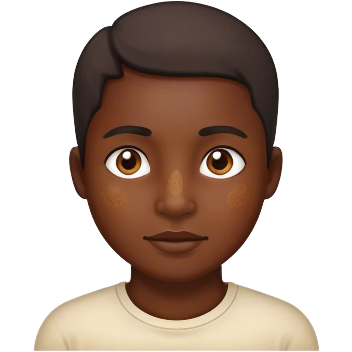The hyperpigmentation meme emoji