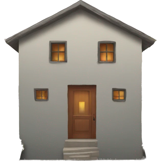 Corazón dentro de casa emoji