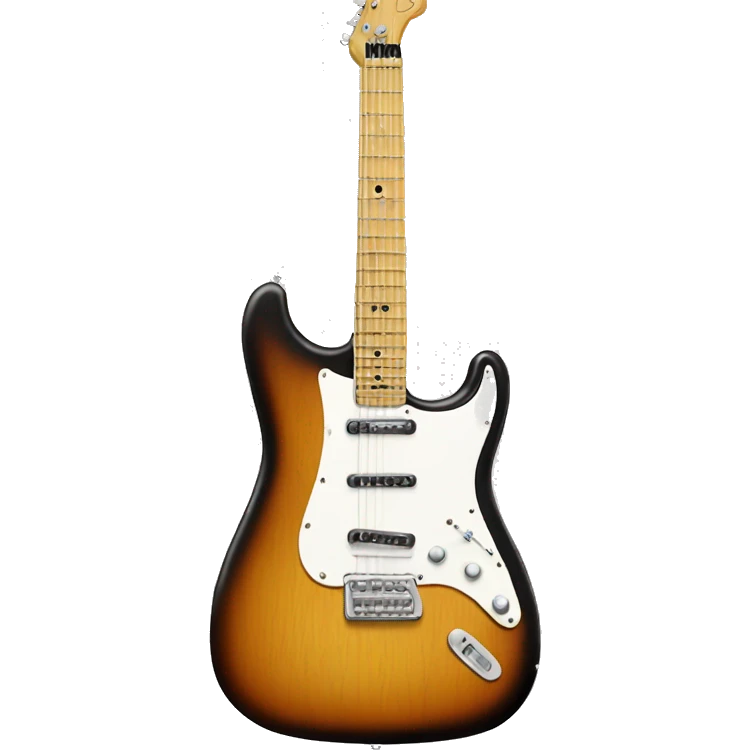 fender electric guitar emoji