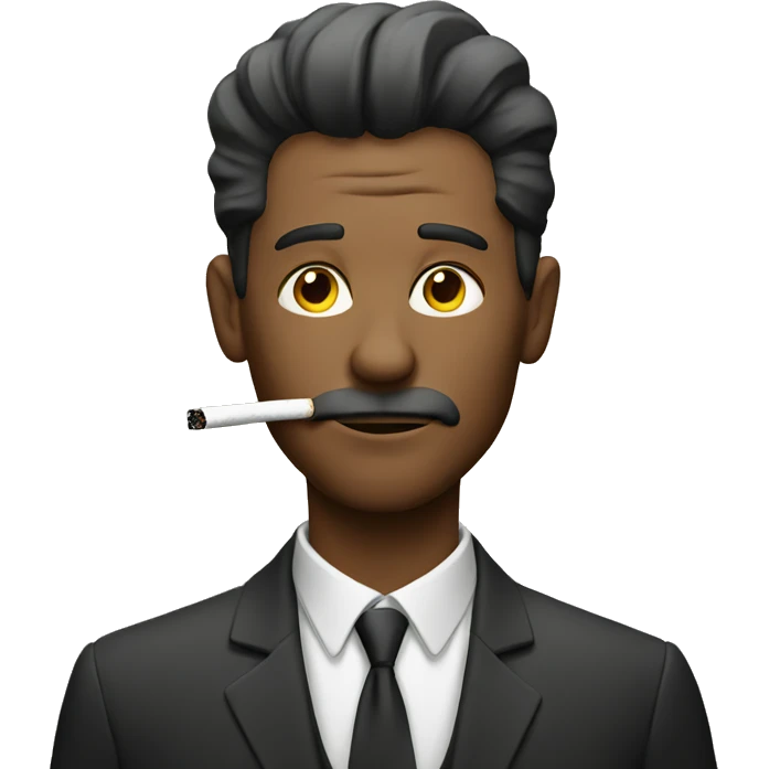 Man smoking  emoji