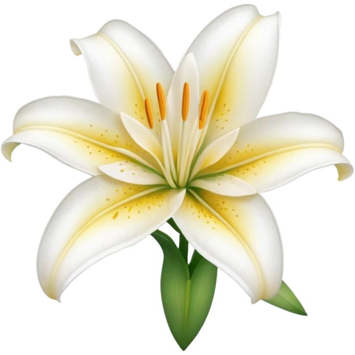 Aesthetic lily emoji