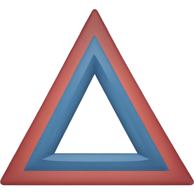 AA triangle in circle  emoji