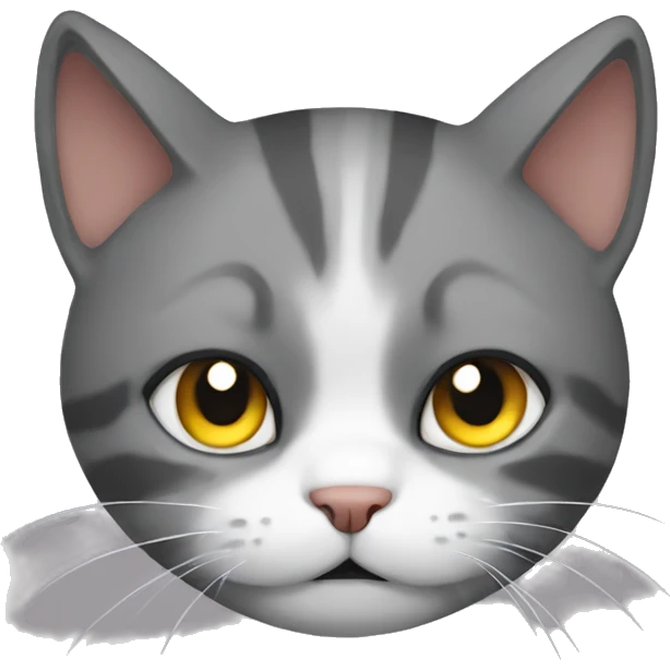 devastated cat emoji