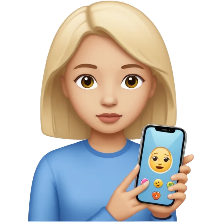 Girl sticers iPhone  emoji