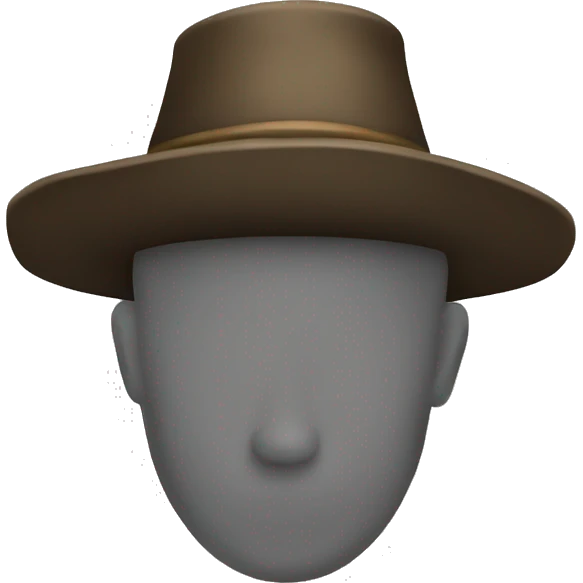pilgrim hat emoji