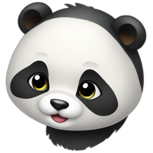 cute panda emoji