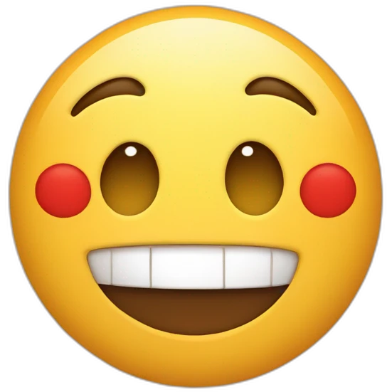 cara sonriente con fondo de logo de youtube emoji