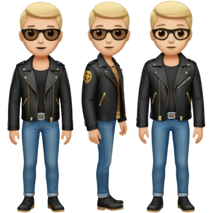 musician, full body emoji