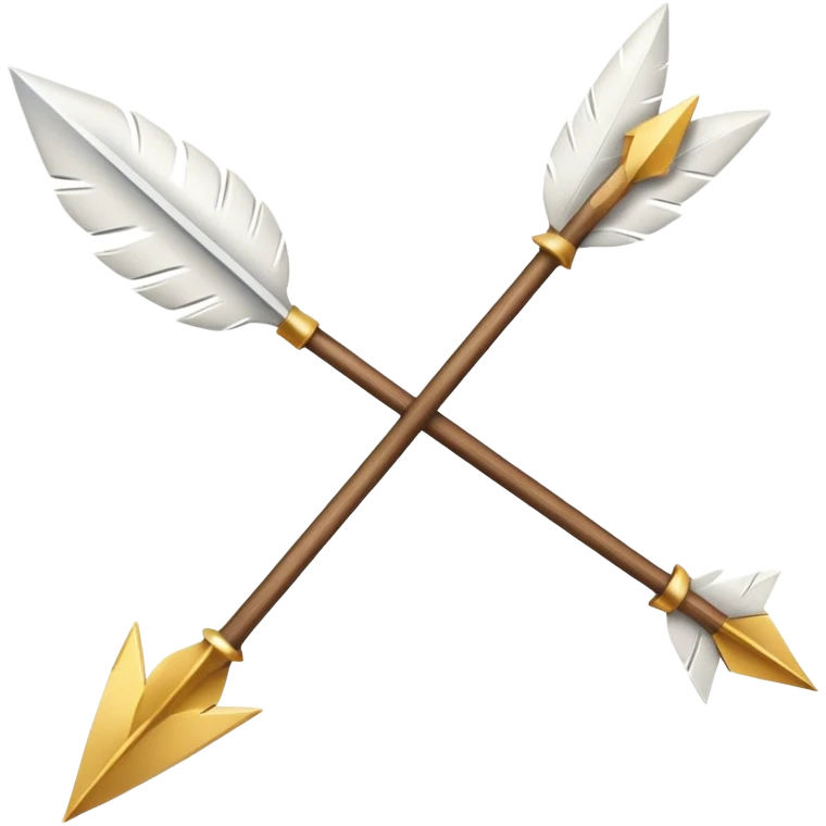 Flèche blanche emoji