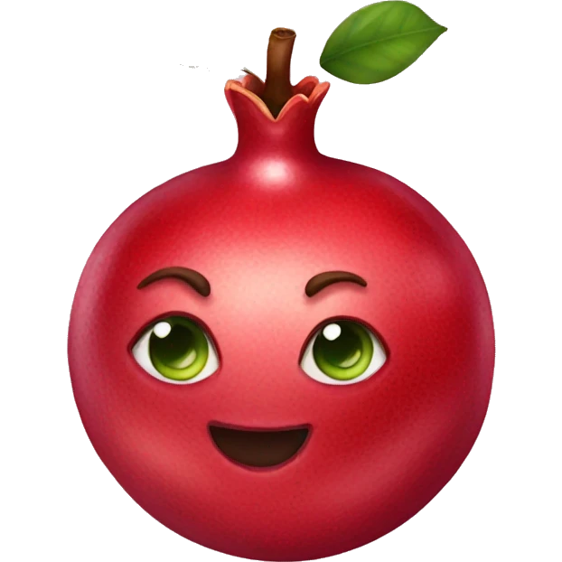 juicy pomegranate emoji