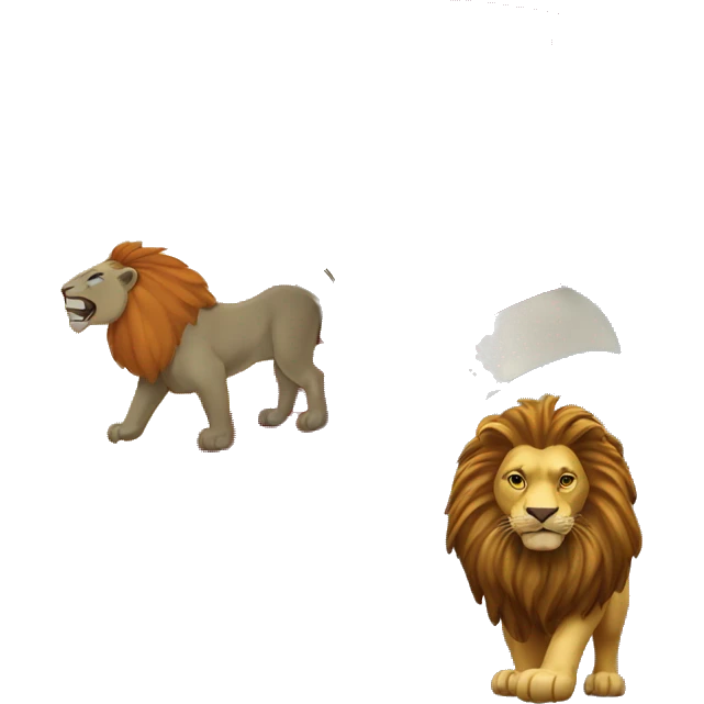 Kaviani flag with lion and sun emoji