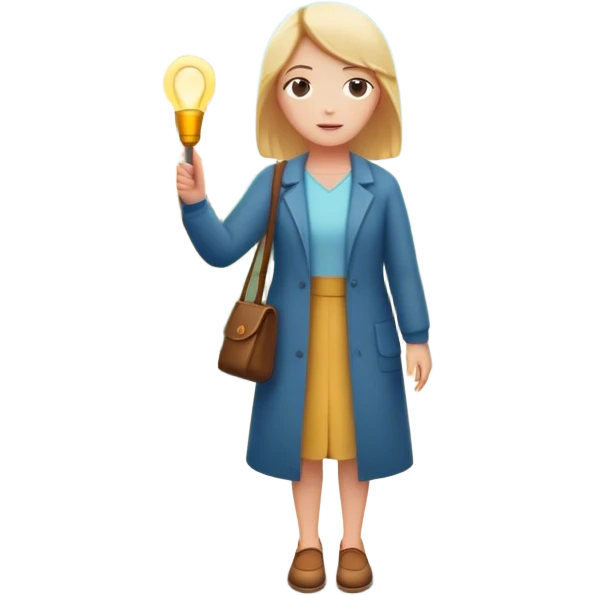  woman standing in front of a long road, looking forward with confidence—behind her, multiple closed doors symbolizing rejection, but one door ahead is glowing, representing the path forward. In her hand, she holds a small bright light, symbolizing her knowing—her guide. emoji